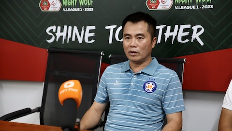 HLV Phạm Minh Đức: 'Nếu được đầu tư ổn, SHB Đà Nẵng sẽ sớm quay lại V.League'